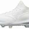 Mizuno Pro Dominant Knit Men’s Spikes – White (320616) 2 Mizuno Pro Dominant Knit Men’s Spikes – White (320616) -Bats Elegant Shop 320616 1