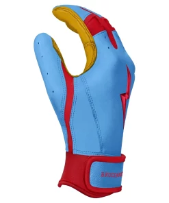 Bruce Bolt – BADER Series Adult Short Cuff Batting Gloves | BABY BLUE 12 Bruce Bolt – BADER Series Adult Short Cuff Batting Gloves | BABY BLUE -Bats Elegant Shop Bader Short 3