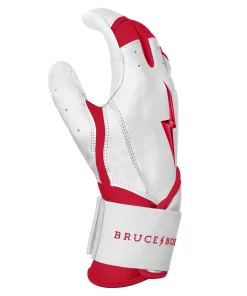 Bruce Bolt – BADER Series Adult Long Cuff Batting Gloves | BADER WHITE 12 Bruce Bolt – BADER Series Adult Long Cuff Batting Gloves | BADER WHITE -Bats Elegant Shop Bader WH long 4 1