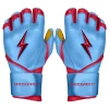 Bruce Bolt – BADER Series Adult Long Cuff Batting Gloves | BABY BLUE -Bats Elegant Shop Bader long 1