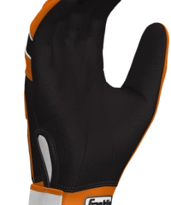 Franklin Custom CFX Pro Batting Gloves – Adult – Orange/Black -Bats Elegant Shop Blk Org 4