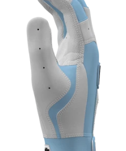 Franklin Custom CFX Pro Batting Gloves – Adult – C. Blue/White -Bats Elegant Shop C. Blue White 3