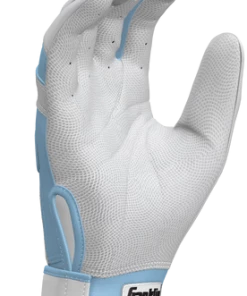 Franklin Custom CFX Pro Batting Gloves – Adult – C. Blue/White -Bats Elegant Shop C. Blue White 4