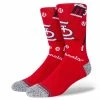 Stance – ST. LOUIS CARDINALS LANDMARK CREW SOCKS -Bats Elegant Shop Cards Land 1
