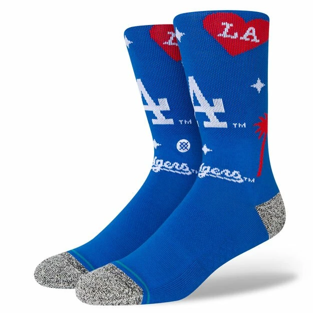 Stance – LOS ANGELES DODGERS LANDMARK CREW SOCKS 3 Stance – LOS ANGELES DODGERS LANDMARK CREW SOCKS