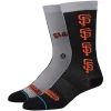 Stance – SAN FRANCISCO GIANTS SPLIT CREW SOCKS -Bats Elegant Shop Giants Split 1
