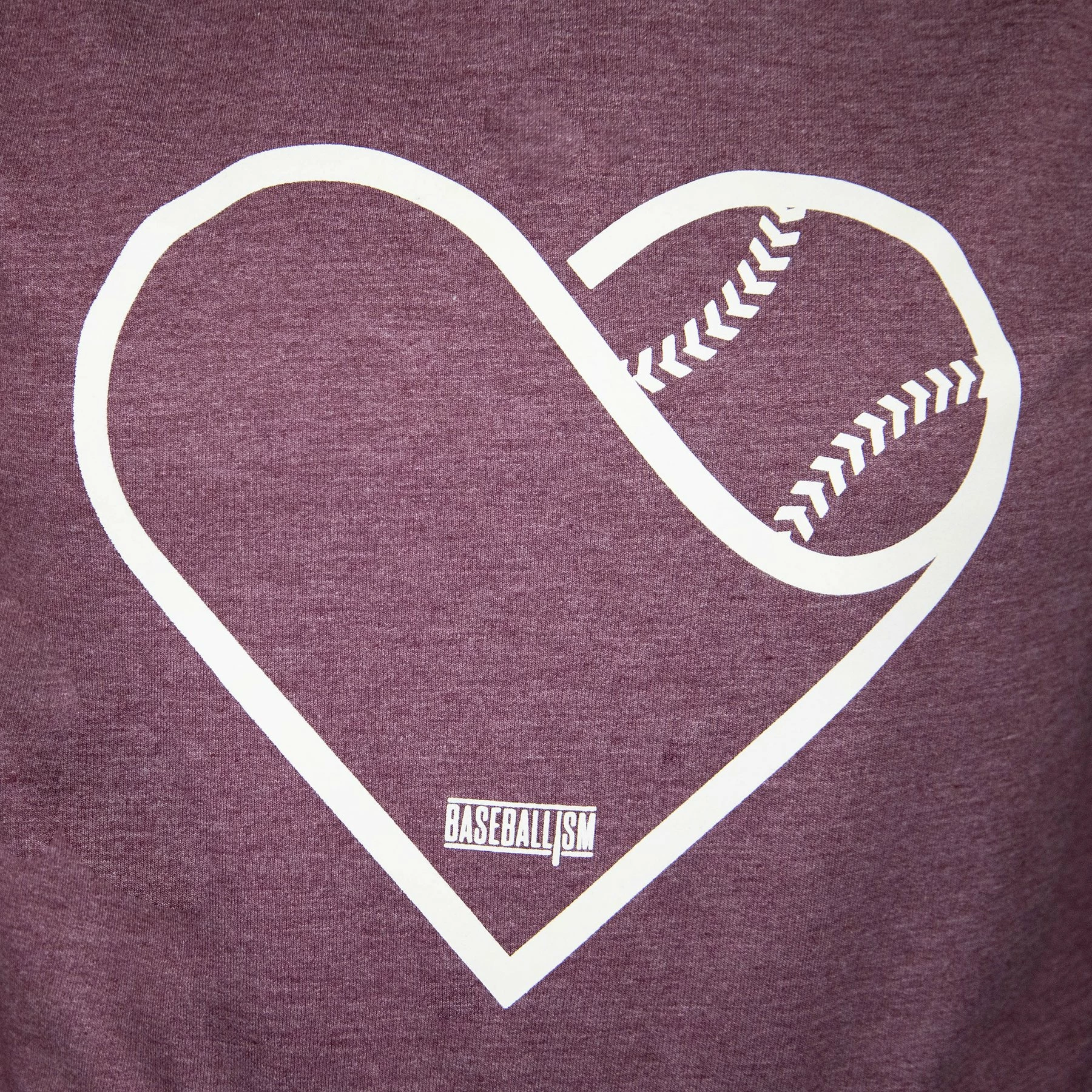 Baseballism – Heart Seams Hoodie (Women’s) 4 Baseballism – Heart Seams Hoodie (Women’s) - Image 2