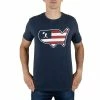 Baseballism Heartbeat Men’s T-Shirt -Bats Elegant Shop HeartbeatofAmerica 1