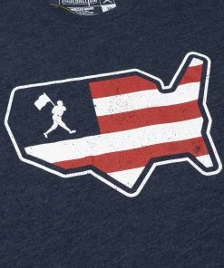 Baseballism Heartbeat Men’s T-Shirt -Bats Elegant Shop HeartbeatofAmerica 4