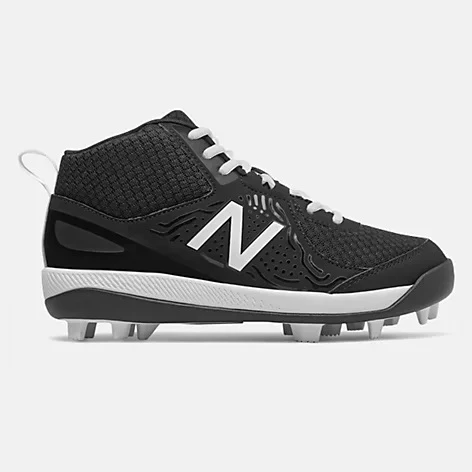 New Balance 3000v5 Youth Molded Cleats – Black/White (J3000BK5) 3 New Balance 3000v5 Youth Molded Cleats – Black/White (J3000BK5)