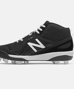 New Balance 3000v5 Youth Molded Cleats – Black/White (J3000BK5) 8 New Balance 3000v5 Youth Molded Cleats – Black/White (J3000BK5) -Bats Elegant Shop J3000BK5 3