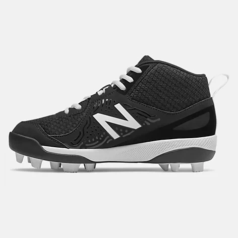 New Balance 3000v5 Youth Molded Cleats – Black/White (J3000BK5) 5 New Balance 3000v5 Youth Molded Cleats – Black/White (J3000BK5) - Image 3