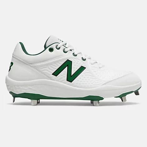 New Balance – White/Green Low-Cut L3000v5 Metal Spikes (L3000OA5) 3 New Balance – White/Green Low-Cut L3000v5 Metal Spikes (L3000OA5)