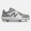 New Balance – Grey/White Low-Cut L3000v5 Metal Spikes (L3000TG5) 1 New Balance – Grey/White Low-Cut L3000v5 Metal Spikes (L3000TG5) -Bats Elegant Shop L3000TG5 1