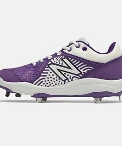 New Balance – White/Purple Low-Cut L3000v5 Metal Spikes (L3000WP5) 8 New Balance – White/Purple Low-Cut L3000v5 Metal Spikes (L3000WP5) -Bats Elegant Shop L3000WP5 3