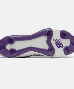 New Balance – White/Purple Low-Cut L3000v5 Metal Spikes (L3000WP5) 9 New Balance – White/Purple Low-Cut L3000v5 Metal Spikes (L3000WP5) -Bats Elegant Shop L3000WP5 4