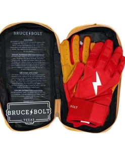 Bruce Bolt Batting Gloves – PREMIUM PRO Adult Long Cuff