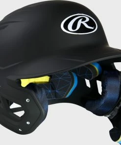 Rawlings MACH Helmet With Adjustable Extension – Left-Handed 14 Rawlings MACH Helmet With Adjustable Extension – Left-Handed -Bats Elegant Shop MA07 Black 6