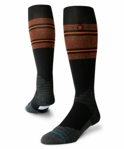 Stance – Diamond Pro OTC Stripe Socks 12 Stance – Diamond Pro OTC Stripe Socks -Bats Elegant Shop OTC Stripe Black Orange