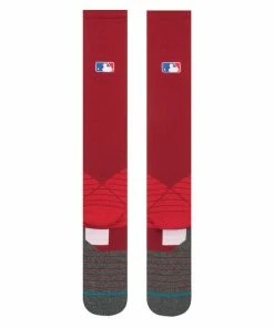 Stance – MLB Diamond Pro OTC Socks -Bats Elegant Shop OTC Dark Red 1