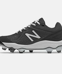 New Balance – Men’s Black/White 3000v5 Fresh Foam Molded Cleat (PL3000K5) -Bats Elegant Shop PL3000K5 3