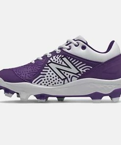 New Balance – Men’s White/Purple 3000v5 Fresh Foam Molded Cleat (PL3000P5) -Bats Elegant Shop PL3000P5 3