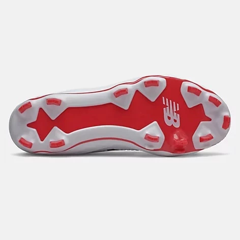 New Balance – Men’s Red/White 3000v5 Fresh Foam Molded Cleat (PL3000R5) 6 New Balance – Men’s Red/White 3000v5 Fresh Foam Molded Cleat (PL3000R5) - Image 4