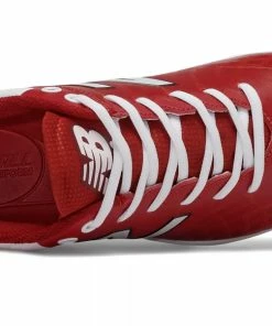 New Balance 4040v5 Adult Molded Cleats – Maroon/White (PL4040M5) -Bats Elegant Shop PL4040M5 3