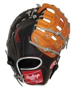 Rawlings R9 ContoUR 12″ First Base Mitt -Bats Elegant Shop R9FMU 17BT 3