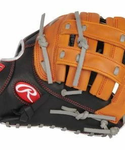 Rawlings R9 ContoUR 12″ First Base Mitt -Bats Elegant Shop R9FMU 17BT 4