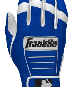 Franklin Custom CFX Pro Batting Gloves – Adult – Royal/White