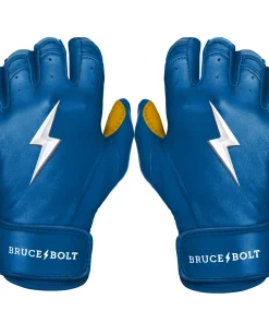 Bruce Bolt – PREMIUM PRO Adult Short Cuff Batting Gloves -Bats Elegant Shop Short Cuff Royal 1