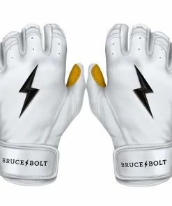 Bruce Bolt – PREMIUM PRO Adult Short Cuff Batting Gloves