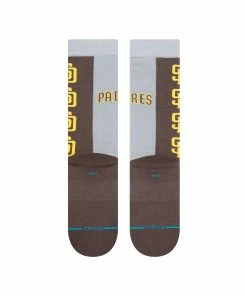 Stance – SAN DIEGO PADRES SPLIT CREW SOCKS -Bats Elegant Shop Split Padres 3