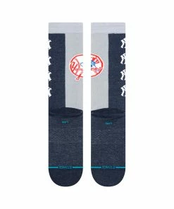 Stance – NEW YORK YANKEES SPLIT CREW SOCKS -Bats Elegant Shop Split Yankees 3