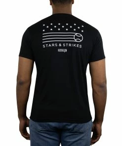 Baseballism Stars And Strikes Men’s T-Shirt