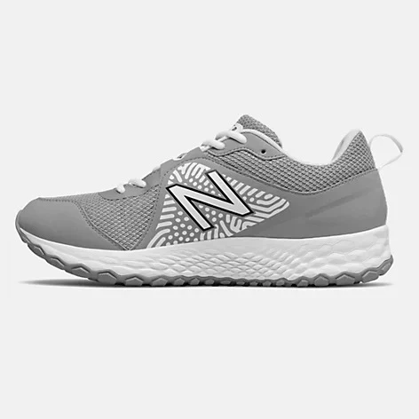 New Balance – Grey/White 3000v5 Fresh Foam Men’s Turf (T3000TG5) 5 New Balance – Grey/White 3000v5 Fresh Foam Men’s Turf (T3000TG5) - Image 3