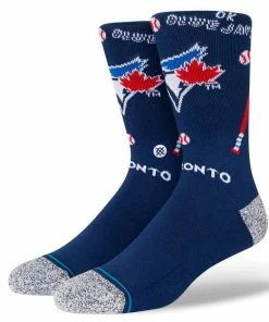 Stance – TORONTO BLUE JAYS LANDMARK CREW SOCKS