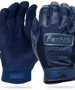 Franklin CFX Pro Chrome Batting Gloves โ Adult โ Navy
