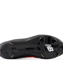New Balance Black/Orange L3000v6 Metal Spikes -Bats Elegant Shop l3000bo6 5