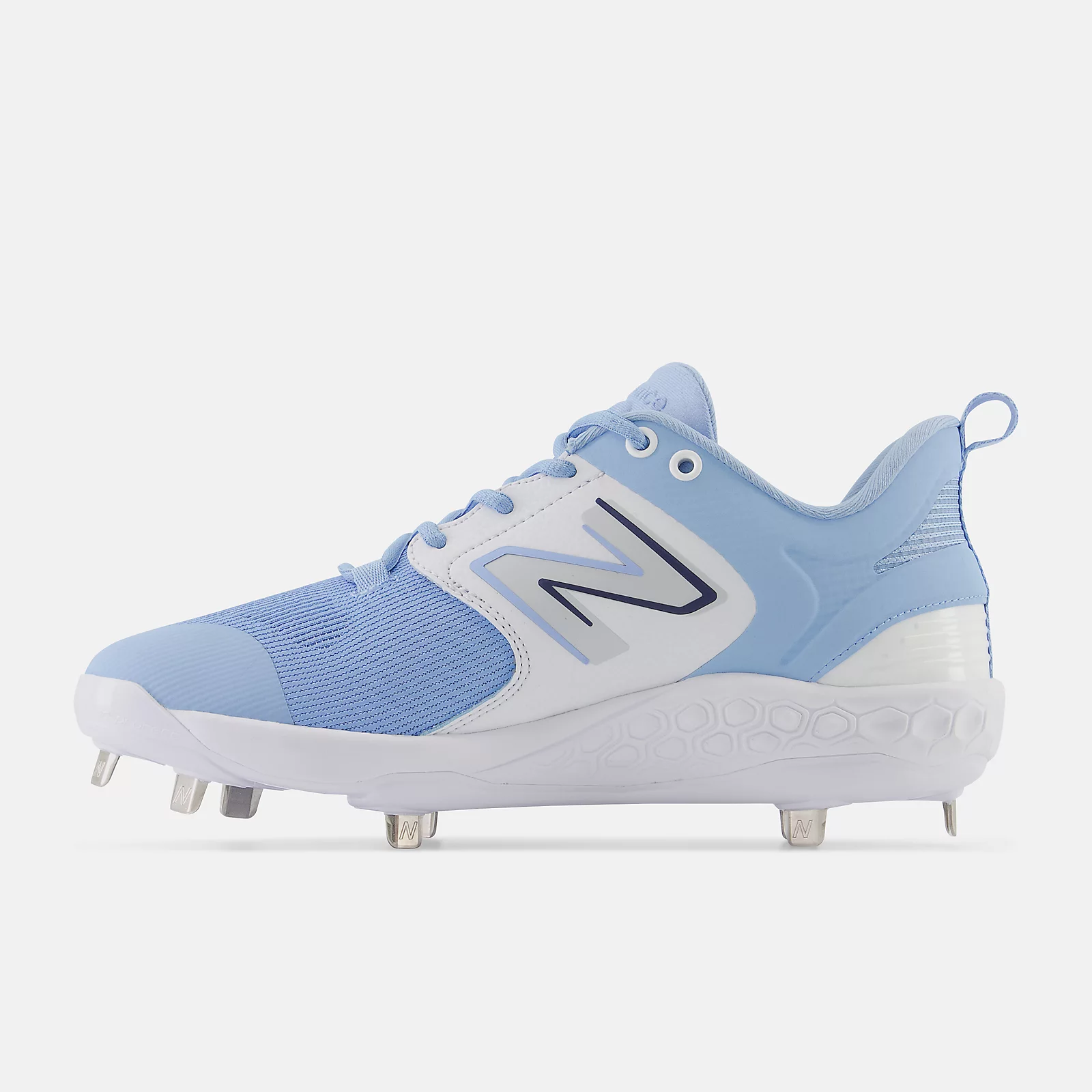New Balance Carolina Blue L3000v6 Metal Spikes 5 New Balance Carolina Blue L3000v6 Metal Spikes - Image 3