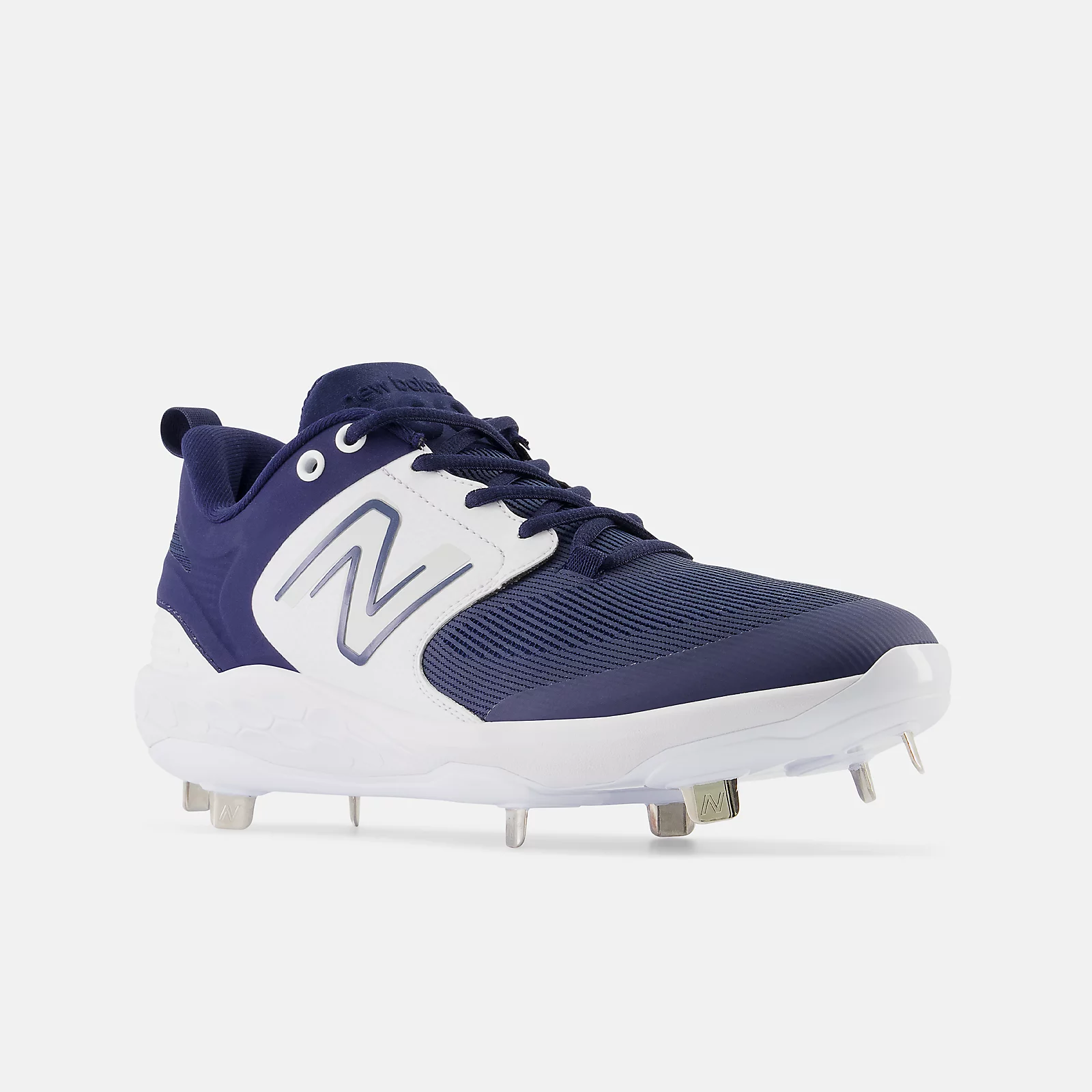 New Balance Navy/White L3000v6 Metal Spikes 4 New Balance Navy/White L3000v6 Metal Spikes - Image 2