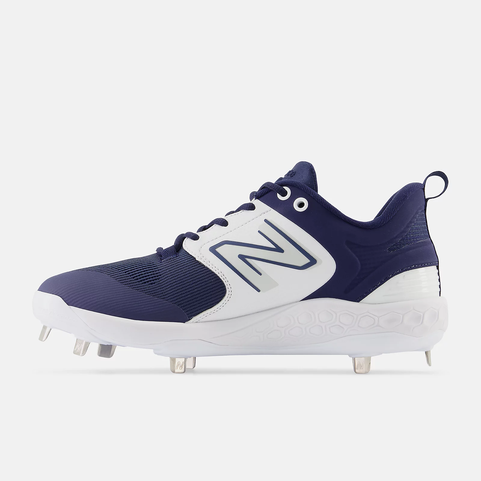 New Balance Navy/White L3000v6 Metal Spikes 5 New Balance Navy/White L3000v6 Metal Spikes - Image 3