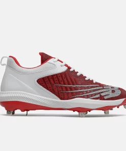 New Balance – Red/White FuelCell 4040v6 Metal Spikes (L4040TR6)