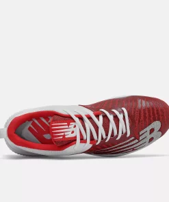 New Balance – Red/White FuelCell 4040v6 Metal Spikes (L4040TR6) -Bats Elegant Shop l4040tr6 4