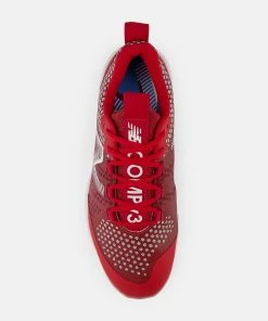 New Balance – FuelCell COMPv3 Red Hybrid Baseball Cleats (LCOMPTR3) -Bats Elegant Shop lcomptr3 4