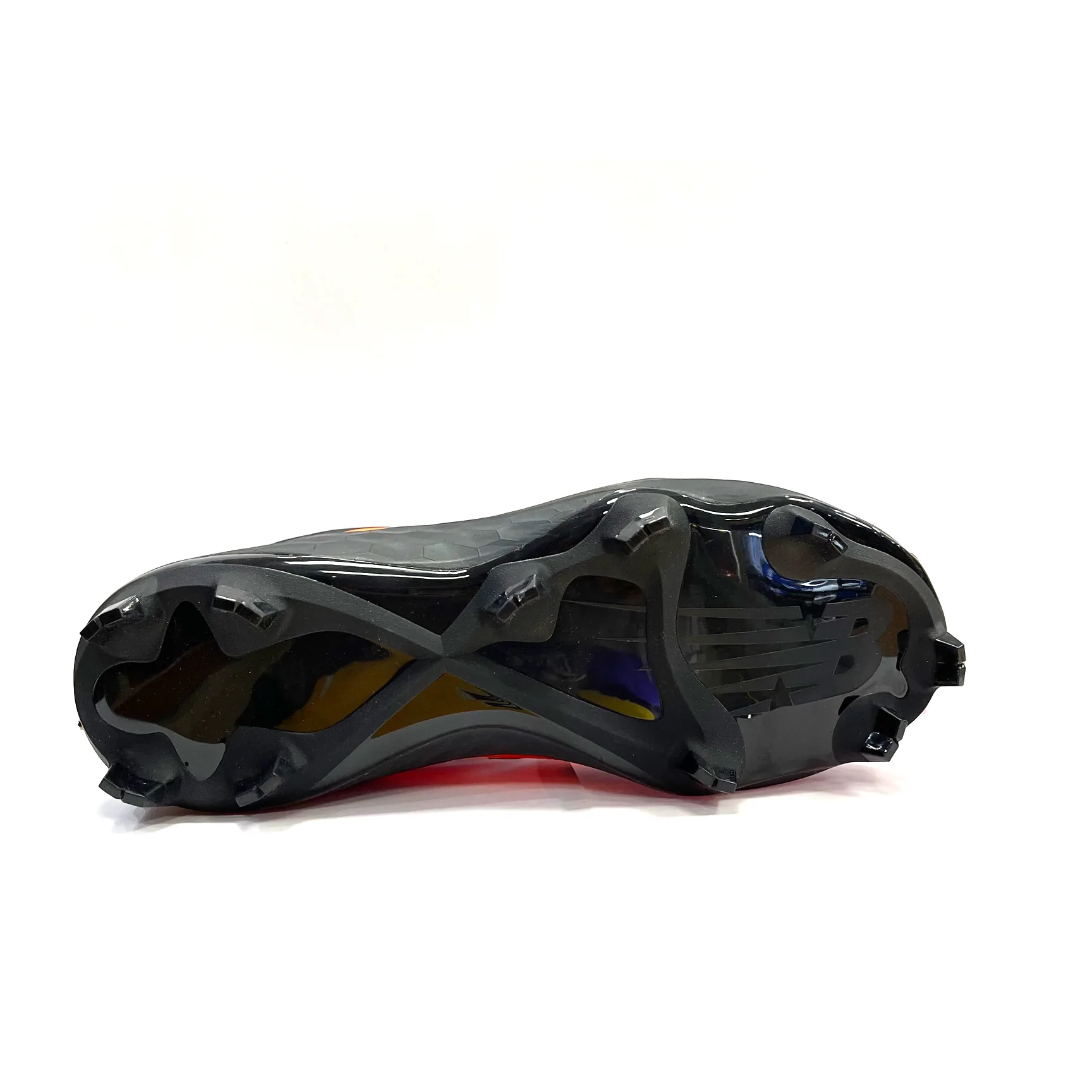New Balance Black/Orange PL3000v6 Molded Cleats 7 New Balance Black/Orange PL3000v6 Molded Cleats - Image 5