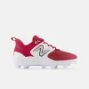 New Balance Crimson PL3000v6 Molded Cleats -Bats Elegant Shop pl3000m6 1