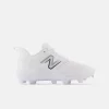 New Balance White PL3000v6 Molded Cleats -Bats Elegant Shop pl3000w6 1 1