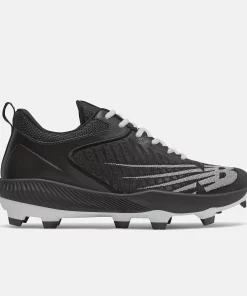 New Balance – Black/White FuelCell 4040v6 Molded Cleats (PL4040K6)